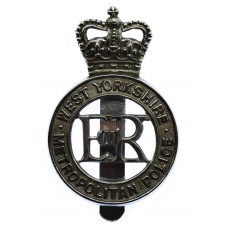 West Yorkshire Metropolitan Police Cap Badge - Queen's Crown