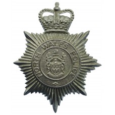North Wales Police Helmet Plate - Queen's Crown