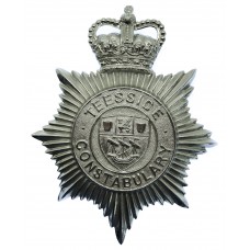 Teesside Constabulary Helmet Plate - Queen's Crown