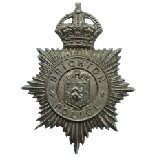 Brighton Borough Police Helmet Plate - King's Crown
