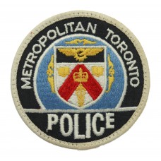 Canadian Metropolitan Toronto Police Cloth Patch Badge
