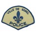 Canadian Ville De Sorel Quebec Police Cloth Patch Badge