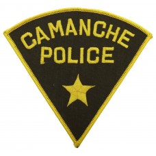 United States Camanche Police Cloth Patch Badge