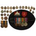 WW1 and WW2 Wadsley Family Father & Son Medal Group - Lincolnshire Regiment