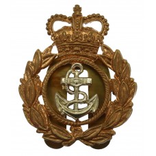 Royal Navy Chief Petty Officer's Cap Badge - Queen's Crown