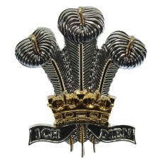 Royal Regiment of Wales Anodised (Staybrite) Cap Badge