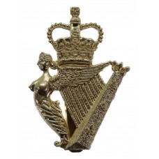 Ulster Defence Regiment (U.D.R.) Anodised (Staybrite) Cap Badge