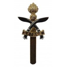 Queen's Gurkha Engineers Anodised (Staybrite) Cap Badge