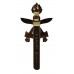 Queen's Gurkha Engineers Anodised (Staybrite) Cap Badge