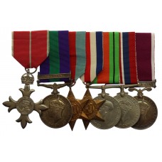 MBE (Military), GSM (Palestine), WW2 and Long Service & Good Conduct Medal Group of Seven - C.Q.M.Sgt. H.T. Cypher, Royal Engineers