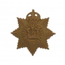 Devonshire Regiment Collar Badge - King's Crown