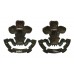 Pair of South Lancashire Regiment (Prince of Wales's Volunteers) Officer's Dress Collar Badges