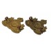 Pair of Canadian 1st Mounted Rifles Battalion C.E.F. WW1 Collar Badges