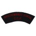 Brockenhurst School C.C.F. Cloth Shoulder Title
