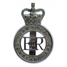 EIIR War Department Constabulary Cap Badge