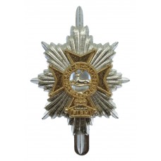 Worcestershire & Sherwood Foresters Anodised (Staybrite) Cap Badge