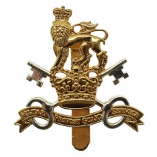 Military Provost Guard Service Bi-Metal Cap Badge
