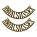 Pair of Royal Sussex Regiment (ROYAL SUSSEX) Shoulder Titles