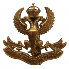 Lanarkshire Yeomanry Cap Badge - King's Crown