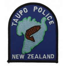 New Zealand Taupo Police Cloth Patch Badge