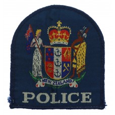 New Zealand Police Cloth Patch Badge