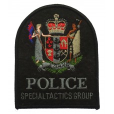 New Zealand Police Special Tactics Group Cloth Patch Badge