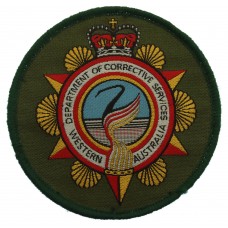 Western Australia Department of Corrective Services Cloth Patch Badge