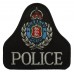 Guernsey Police Cloth Bell Patch Badge