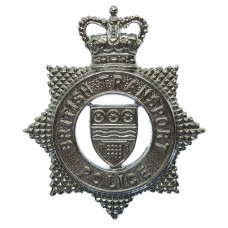 British Transport Police (B.T.P.) Cap Badge - Queen's Crown