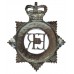 Gwent Constabulary Senior Officer's Enamelled Cap Badge - Queen's Crown
