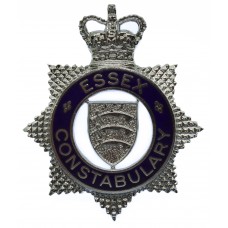 Essex Constabulary Senior Officer's Enamelled Cap Badge - Queen's