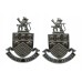 Pair of Gloucestershire Constabulary Collar Badges