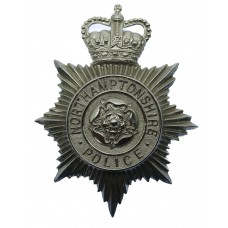 Northamptonshire Police Helmet Plate - Queen's Crown