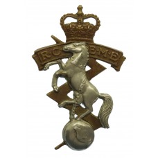 Royal Canadian Electrical & Mechanical Engineers (R.C.E.M.E.) Cap Badge - Queen's Crown