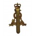 Pioneer Corps Brass Beret Badge - Queen's Crown