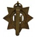 Devonshire Regiment WW1 All Brass Economy Cap Badge
