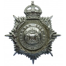 Nottingham City Police Helmet Plate - King's Crown