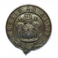 Tynemouth Borough Police Chrome Collar Badge