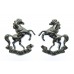 Pair of Kent Constabulary Collar Badges
