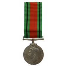 WW2 Defence Medal, Canadian Issue, in Silver