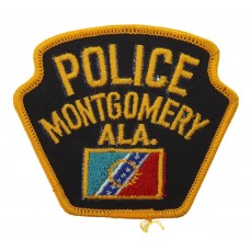 United States Montgomery ALA. Police Cloth Patch Badge