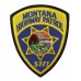 United States Montana Highway Patrol Cloth Patch Badge