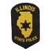 United States Illinois State Police Cloth Patch Badge