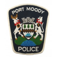 Canadian Port Moody Police Cloth Patch Badge
