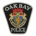 Canadian Oak Bay Police Cloth Patch Badge