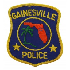 United States Gainesville Police Cloth Patch Badge