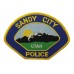 United States Sandy City Utah Police Cloth Patch Badge