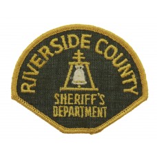 United States Riverside County Sheriff's Department Cloth Patch B