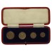 1916 George V Maundy Money Coin Set in Dated Box
