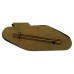 Royal Tank Regiment (R.T.R.) Brass Sleeve Badge with Backing